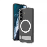 dbramante1928 Samsung Galaxy S25 Cover Iceland Pro Qi2 Kickstand Transparent