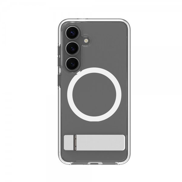 dbramante1928 Samsung Galaxy S25 Cover Iceland Pro Qi2 Kickstand Transparent