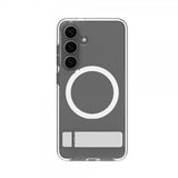 dbramante1928 Samsung Galaxy S25 Cover Iceland Pro Qi2 Kickstand Transparent