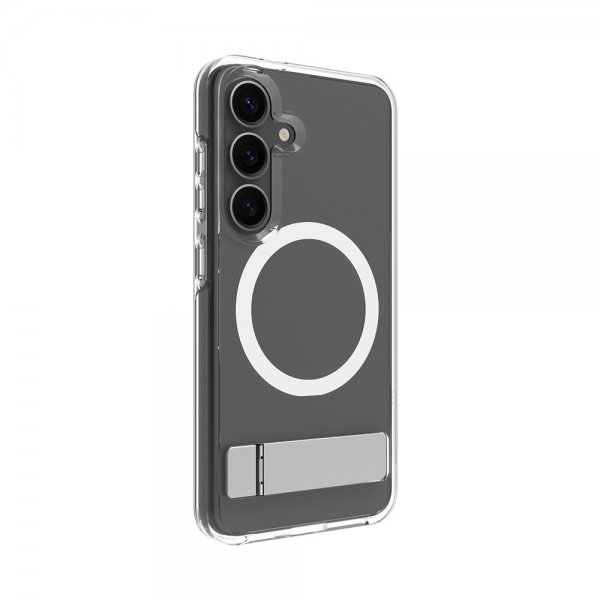 dbramante1928 Samsung Galaxy S25 Cover Iceland Pro Qi2 Kickstand Transparent