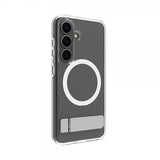 dbramante1928 Samsung Galaxy S25 Cover Iceland Pro Qi2 Kickstand Transparent