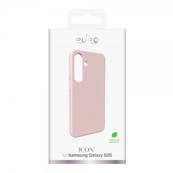 Puro Samsung Galaxy S25 Cover Icon Rosa