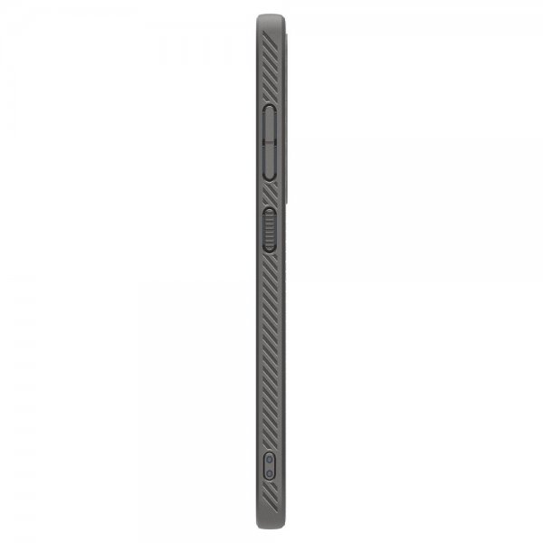 Spigen Samsung Galaxy S25 Cover Liquid Air Marble Gray
