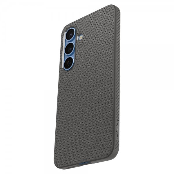 Spigen Samsung Galaxy S25 Cover Liquid Air Marble Gray