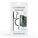 Vivanco Samsung Galaxy S25 Cover Mag Pro Transparent Sort
