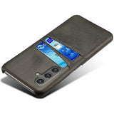 Samsung Galaxy S25 Cover med to kortlommer Sort
