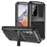 R-JUST Samsung Galaxy S25 Cover Metal Stødabsorberende Sort