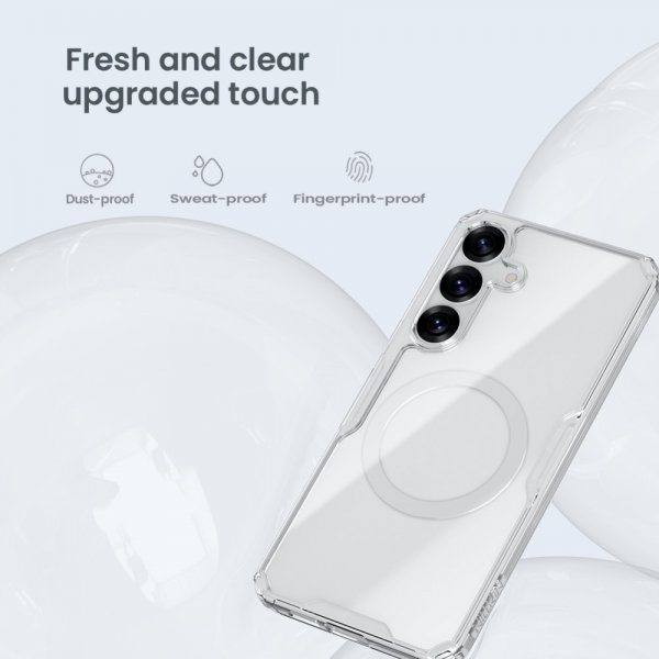 Nillkin Samsung Galaxy S25 Cover Nature Pro Series MagSafe Transparent
