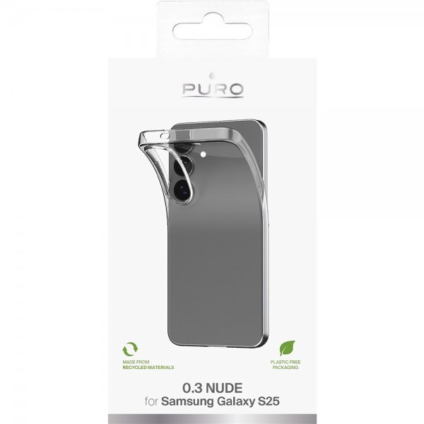 Puro Samsung Galaxy S25 Cover Nude Transparent