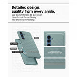 Spigen Samsung Galaxy S25 Cover Parallax MagFit Sage Green