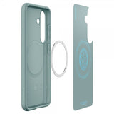 Spigen Samsung Galaxy S25 Cover Parallax MagFit Sage Green