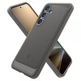 Spigen Samsung Galaxy S25 Cover Rugged Armor MagFit Marble Gray