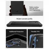 Spigen Samsung Galaxy S25 Cover Rugged Armor MagFit Mat Sort