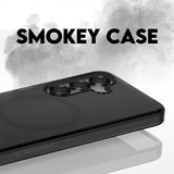 CARE by PanzerGlass Samsung Galaxy S25 Cover Smokey MagSafe Sort