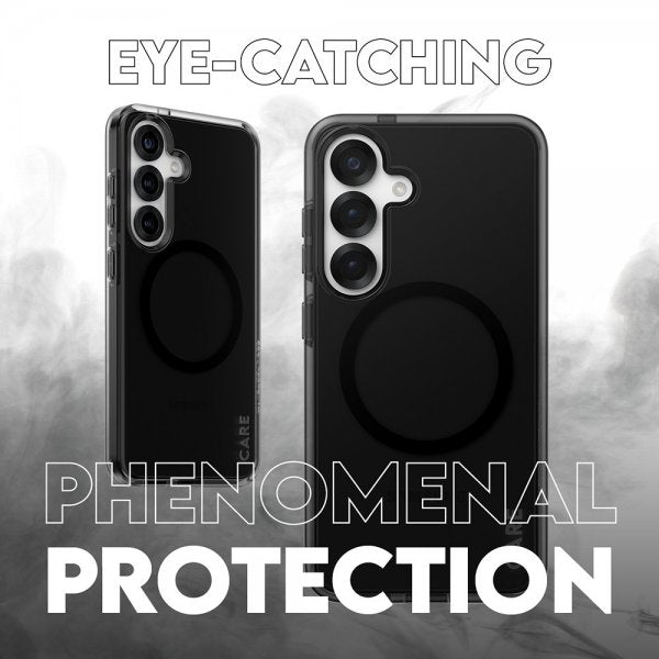 CARE by PanzerGlass Samsung Galaxy S25 Cover Smokey MagSafe Sort