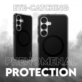 CARE by PanzerGlass Samsung Galaxy S25 Cover Smokey MagSafe Sort