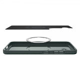 Spigen Samsung Galaxy S25 Cover Thin Fit MagFit Abyss Green