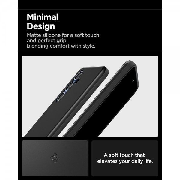 Spigen Samsung Galaxy S25 Cover Thin Fit MagFit Sort