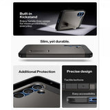Spigen Samsung Galaxy S25 Cover Tough Armor MagFit Gunmetal