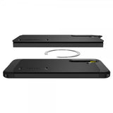 Spigen Samsung Galaxy S25 Cover Tough Armor MagFit Sort
