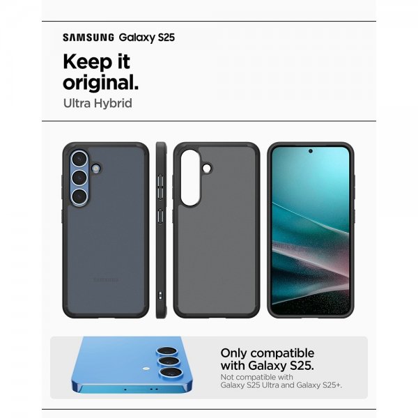 Spigen Samsung Galaxy S25 Cover Ultra Hybrid Frost Black