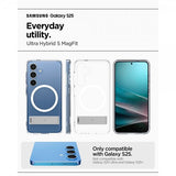 Spigen Samsung Galaxy S25 Cover Ultra Hybrid S MagFit Clear White