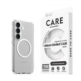 CARE by PanzerGlass Samsung Galaxy S25 Cover Urban Combat MagSafe Hvid