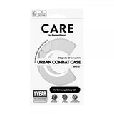 CARE by PanzerGlass Samsung Galaxy S25 Cover Urban Combat MagSafe Hvid