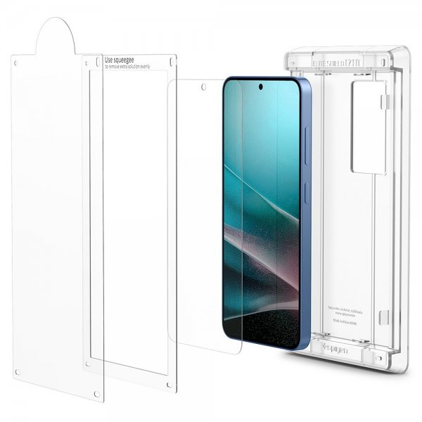 Spigen Samsung Galaxy S25 Skærmbeskyttelse EliteShield EZ Fit