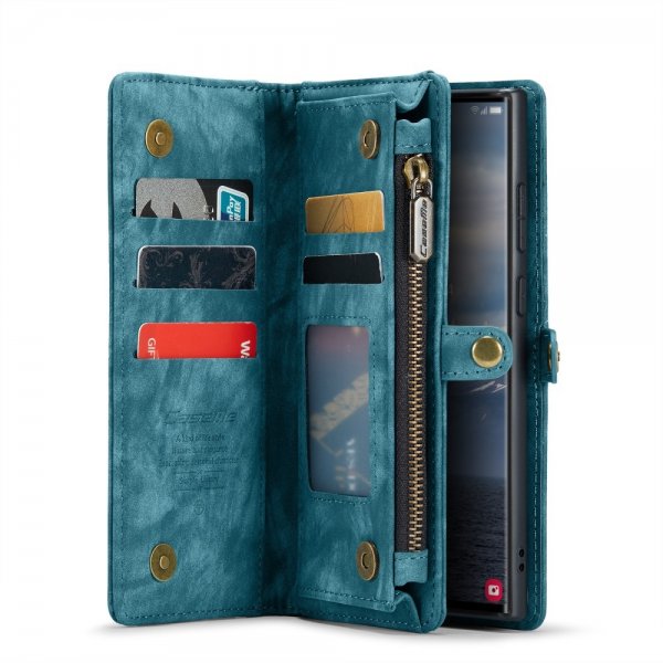 CaseMe Samsung Galaxy S25 Ultra Cover 008 Series Aftageligt Cover Blå