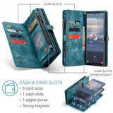 CaseMe Samsung Galaxy S25 Ultra Cover 008 Series Aftageligt Cover Blå