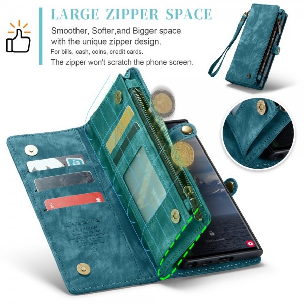 CaseMe Samsung Galaxy S25 Ultra Cover 008 Series Aftageligt Cover Blå