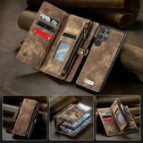 CaseMe Samsung Galaxy S25 Ultra Cover 008 Series Aftageligt Cover Brun