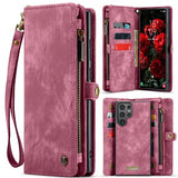 CaseMe Samsung Galaxy S25 Ultra Cover 008 Series Aftageligt Cover Rød