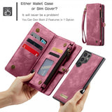CaseMe Samsung Galaxy S25 Ultra Cover 008 Series Aftageligt Cover Rød