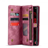 CaseMe Samsung Galaxy S25 Ultra Cover 008 Series Aftageligt Cover Rød