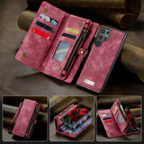 CaseMe Samsung Galaxy S25 Ultra Cover 008 Series Aftageligt Cover Rød