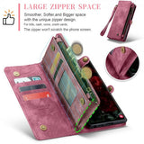 CaseMe Samsung Galaxy S25 Ultra Cover 008 Series Aftageligt Cover Rød