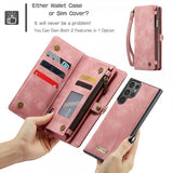 CaseMe Samsung Galaxy S25 Ultra Cover 008 Series Aftageligt Cover Rosa