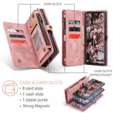 CaseMe Samsung Galaxy S25 Ultra Cover 008 Series Aftageligt Cover Rosa