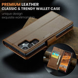 CaseMe Samsung Galaxy S25 Ultra Cover 023 Series Brun