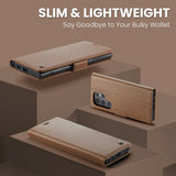 CaseMe Samsung Galaxy S25 Ultra Cover 023 Series Brun