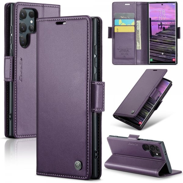 CaseMe Samsung Galaxy S25 Ultra Cover 023 Series Lilla