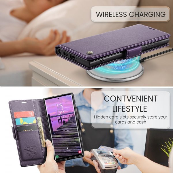 CaseMe Samsung Galaxy S25 Ultra Cover 023 Series Lilla
