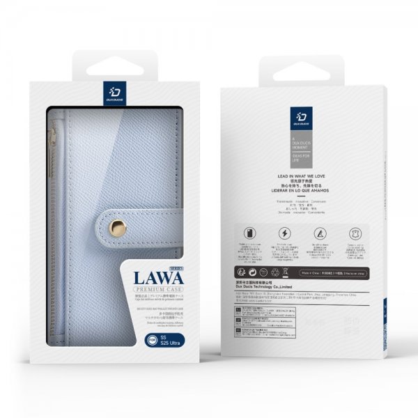 Dux Ducis Samsung Galaxy S25 Ultra Cover 2-i-1 Lawa Series MagSafe Blå
