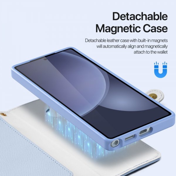 Dux Ducis Samsung Galaxy S25 Ultra Cover 2-i-1 Lawa Series MagSafe Blå