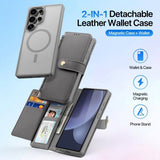 Dux Ducis Samsung Galaxy S25 Ultra Cover 2-i-1 Lawa Series MagSafe Grå