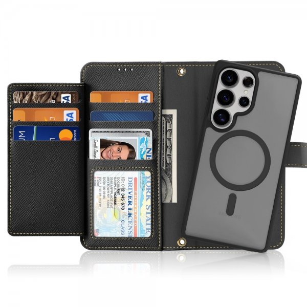 Dux Ducis Samsung Galaxy S25 Ultra Cover 2-i-1 Lawa Series MagSafe Sort