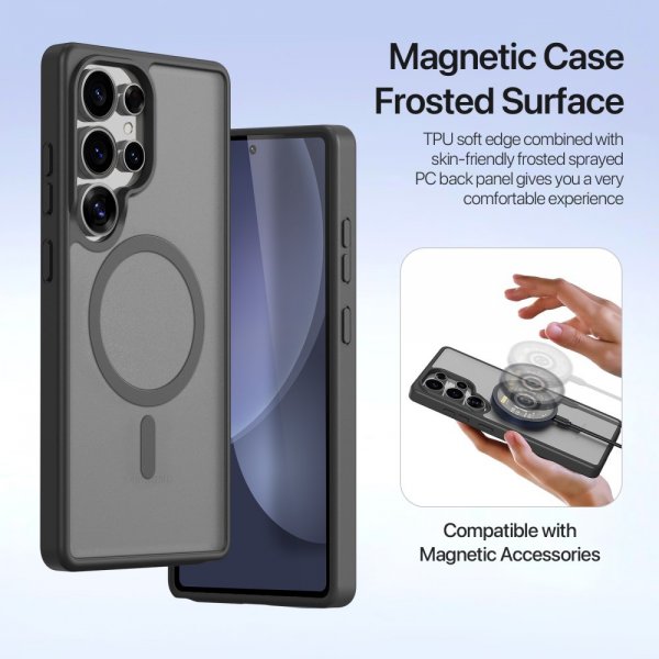 Dux Ducis Samsung Galaxy S25 Ultra Cover 2-i-1 Lawa Series MagSafe Sort