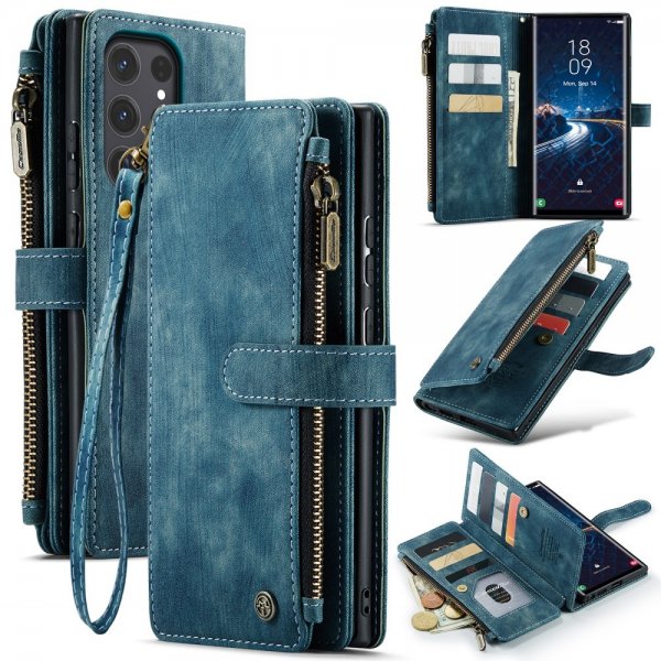 CaseMe Samsung Galaxy S25 Ultra Cover C30 Series Blå